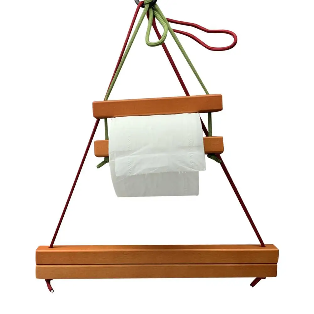 

Toilet Paper Holder Hanging Towel Roll Rack Organizer Camping Equipment Bushcraft Camping Outdoor Outdoor Edc Camping