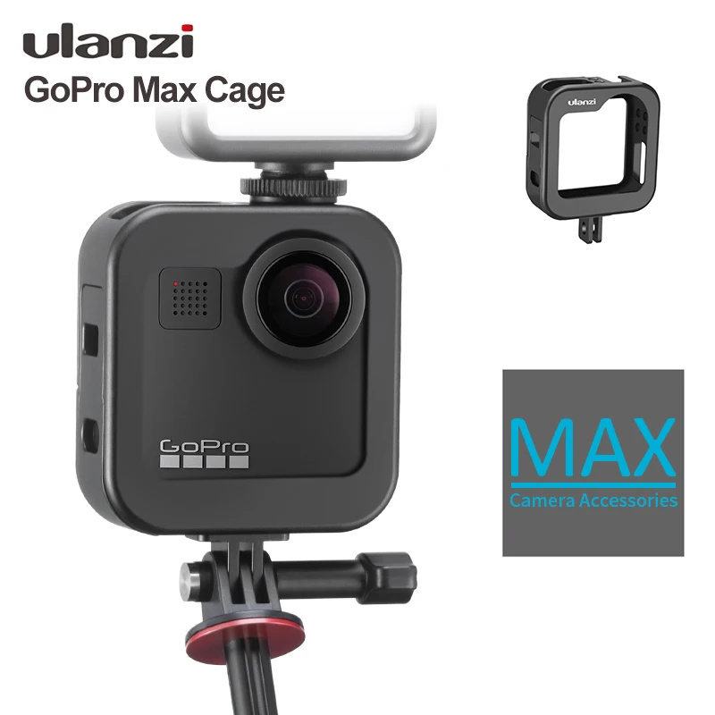 Ulanzi GM 3 Gopro Max металлическая клетка для холодной обуви Vlog 1:1 GoPro чехол клетки