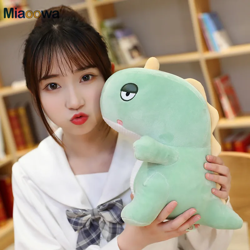 

New 30cm/40/60cm Kawaii Sleepy Dinosaur Plush Toys Coloful Stuffed Animal Dragon Doll Kids Baby Love For Children Cartoon Gifts