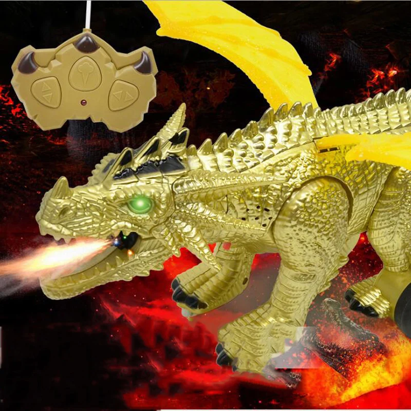 Модель динозавра с дистанционным управлением электрический спрей для животных