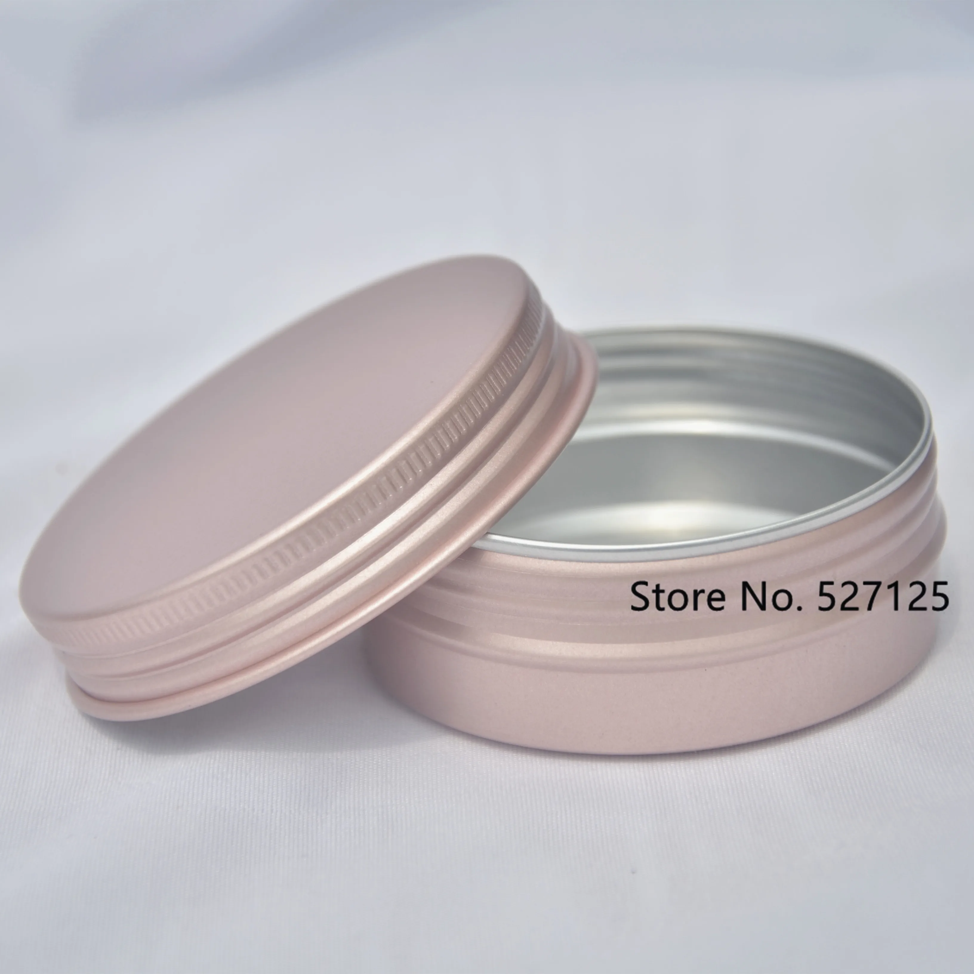 60g цветная алюминиевая баночка для косметики крем персонального ухода маска мыло