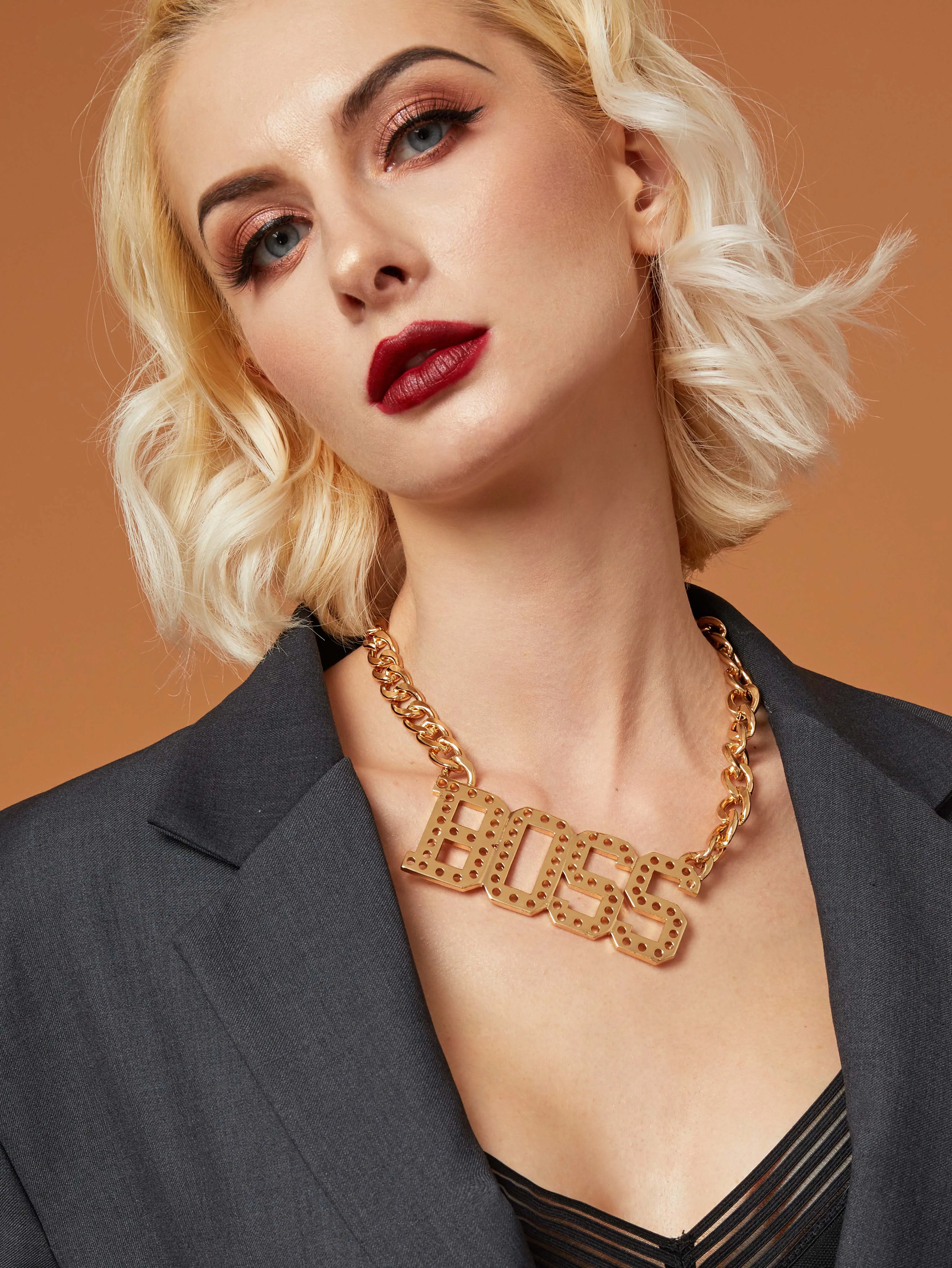 Ожерелье с полым кулоном в стиле панк для мужчин и женщин|chain necklace|fashion necklacenecklace