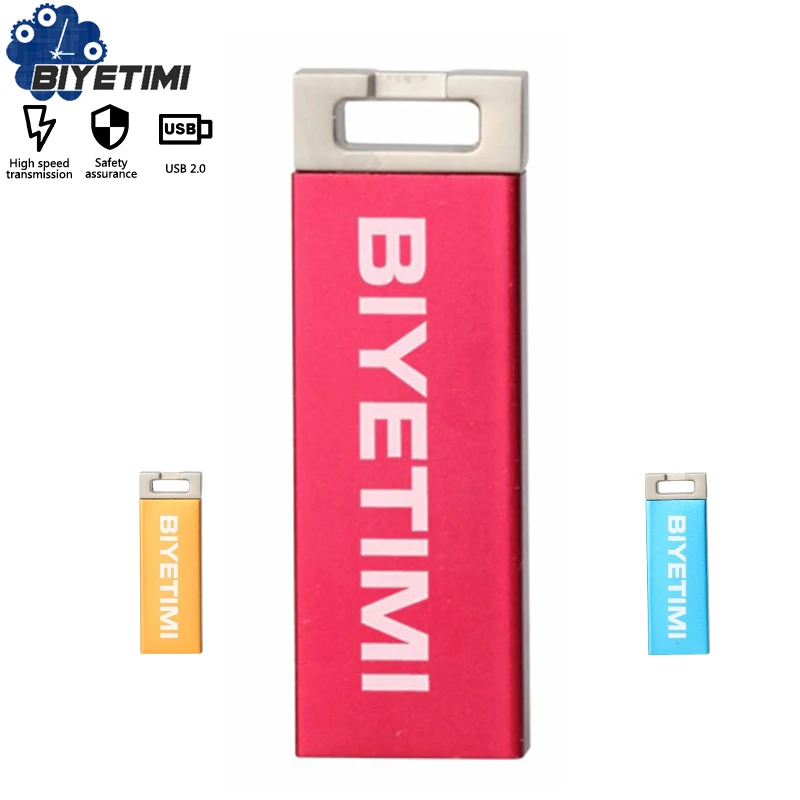 Biyetimi USB флеш накопитель реальная емкость черный свисток подарок 8 ГБ 16 32 карта