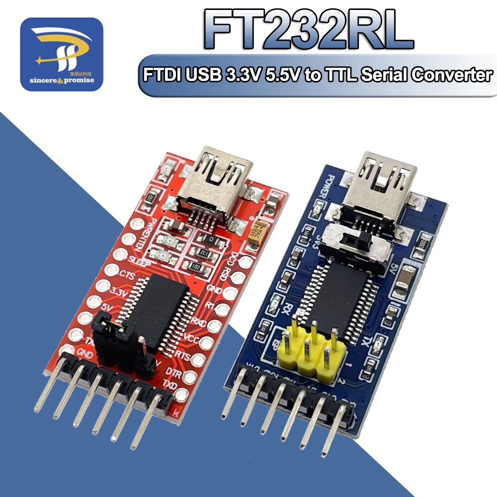 FT232RL FT232 FTDI 3 В 5 модуль последовательного преобразователя мини-порт для Arduino Pro Mini