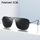 Солнцезащитные очки-авиаторы JackJad мужские классические, Поляризационные солнечные аксессуары квадратной формы, винтажные брендовые дизайнерские, для вождения, 3136