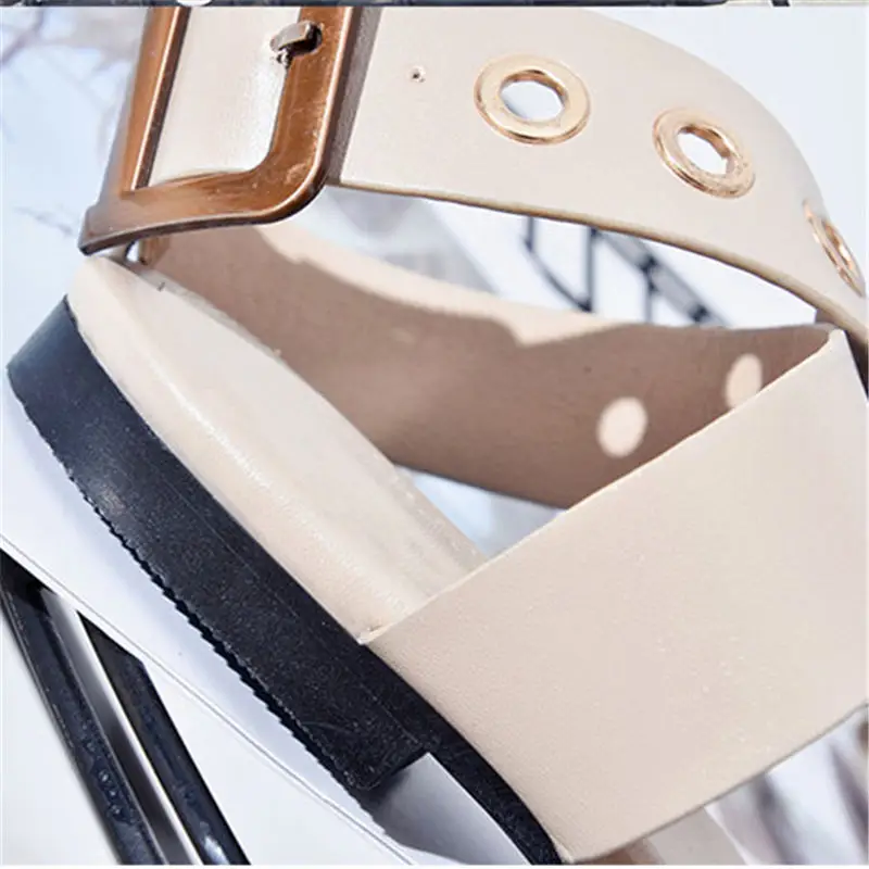 Черные кожаные пляжные сандалии женские роскошные брендовые Летние