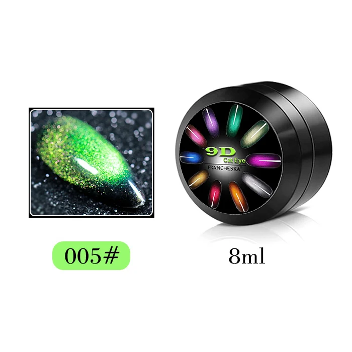 9D cat eye 05 8 мл 9D Galaxy магнитные солнцезащитные очки "кошачий глаз", гель, лак для ногтей, Лаки блестящие солнцезащитные очки "кошачий глаз" гель лак для ногтей замочить от УФ-светодиодный лак для ногтей лак Гель-лак Нагель - Цвет: 9D cat eye 05