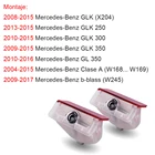 Проексветильник автомобильной двери, 2 шт., для Mercedes Benz GLK 350 4matic A B Class X204 W169 W168 W245 B200 A160 A180