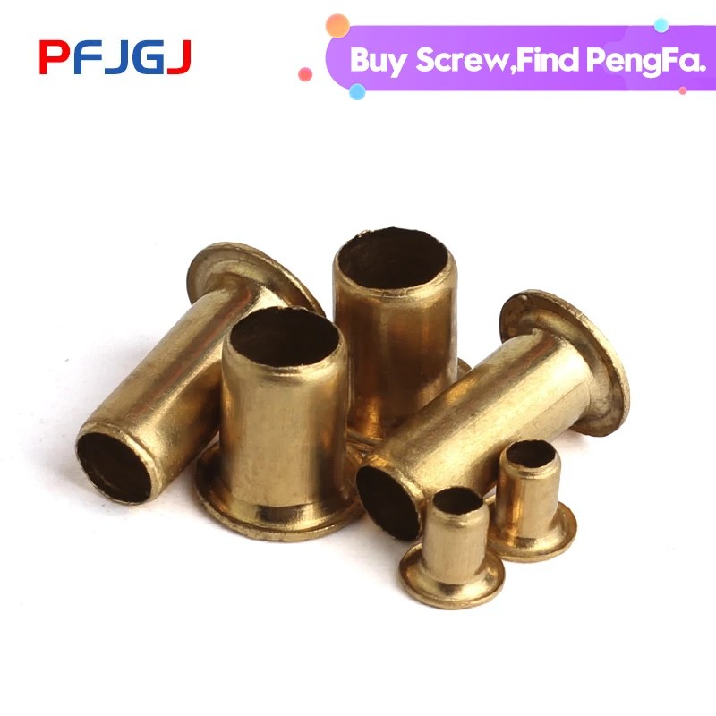 Заклепка пряжка для цыплят Peng Fa GB876 медная заклепка с отверстиями одним