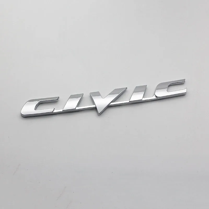 Для CIVIC Автомобильная эмблема задний багажник Стикеры для Honda Civic Mugen Accord Odyssey Fit JAZZ