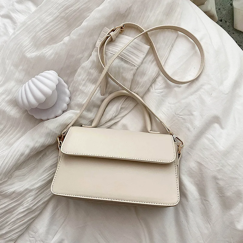 

Womens Handbags Pure Female 2021 Spring New Candy Color Portable Small Square Fashion Versatile Messenger Bag Purses