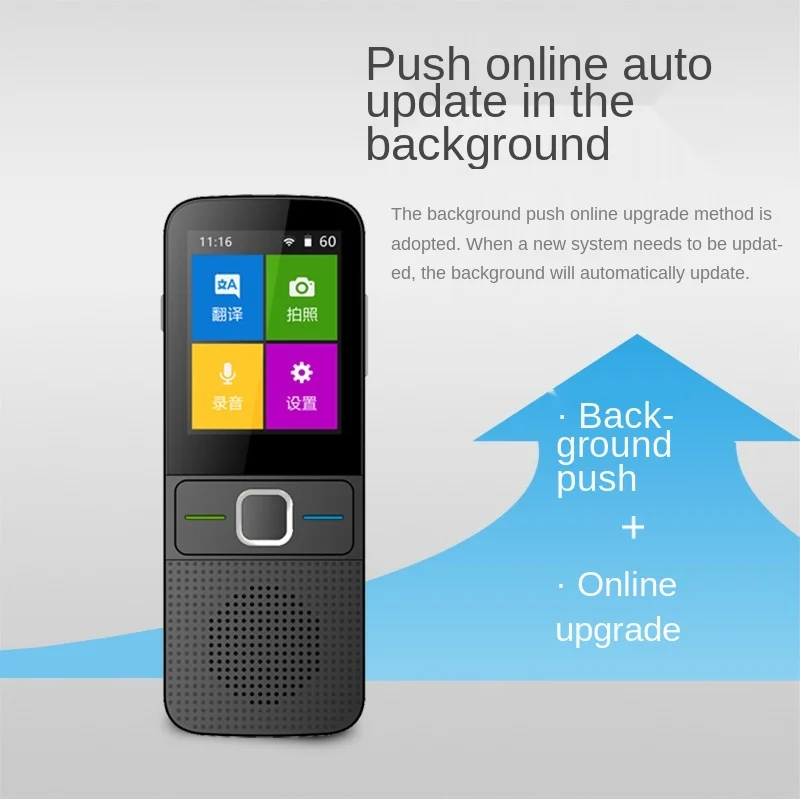 Смарт-переводчик для речи в режиме реального времени 42 языка Wifi | Электроника