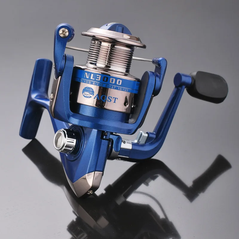 

Blue Series 1000-6000 Plastic Wire Fishing Reel Spool 5BB Gear Ratio High Speed Spinning Reel Carp Fishing Reels For Saltwater