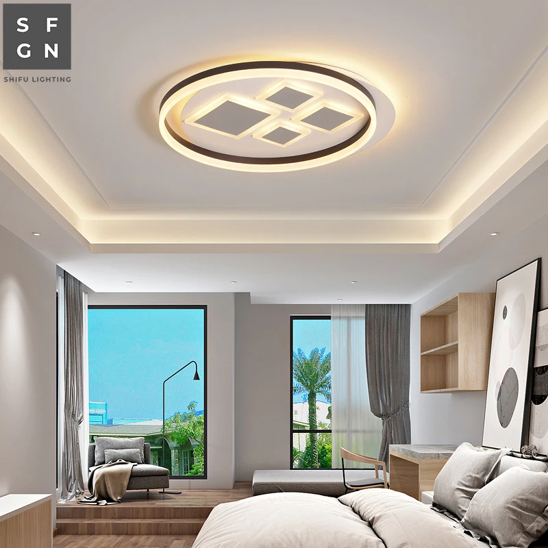 Светодиодный потолочный светильник современный домашний для спальни кабинета