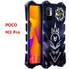 POCO F3 Zimon Aviation Aluminum Metal Case Strong For POCO M3 Pro POCO F3 GT POCO X3 GT Cover