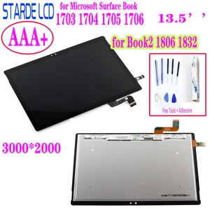 STARDE ЖК-дисплей для Microsoft поверхности Book1 книга 1 1703 1704 1705 1706 Book2 1806 1832 ЖК-дисплей Дисплей кодирующий преобразователь сенсорного экрана в сборе