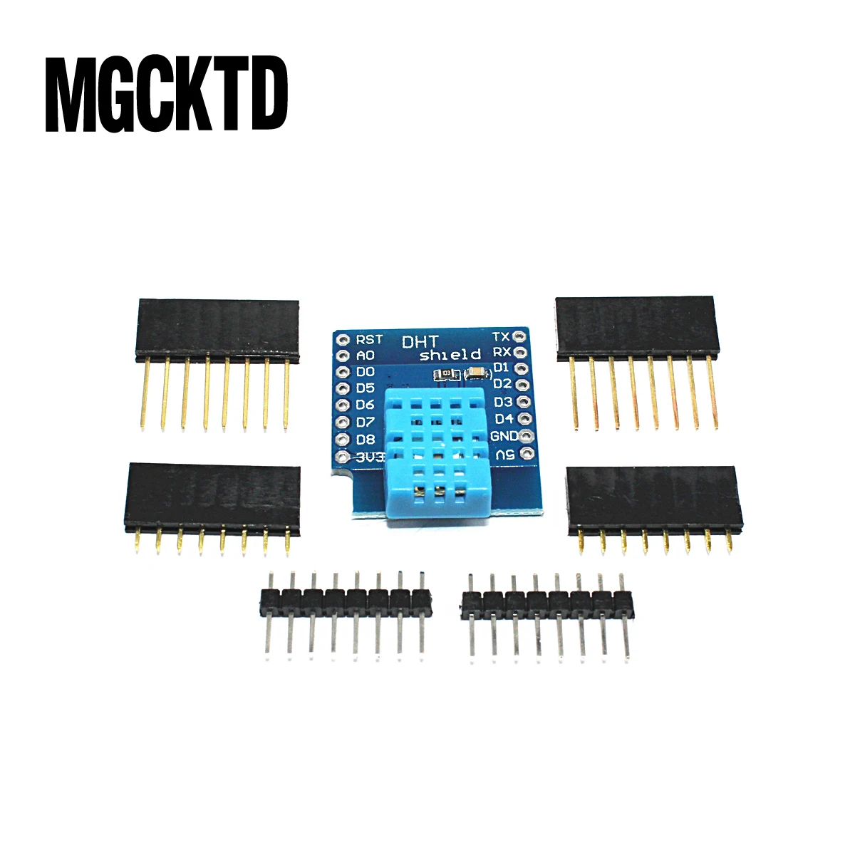 DHT Shield for D1 mini DHT11 Single-bus digital temperature and humidity sensor module | Электронные компоненты и