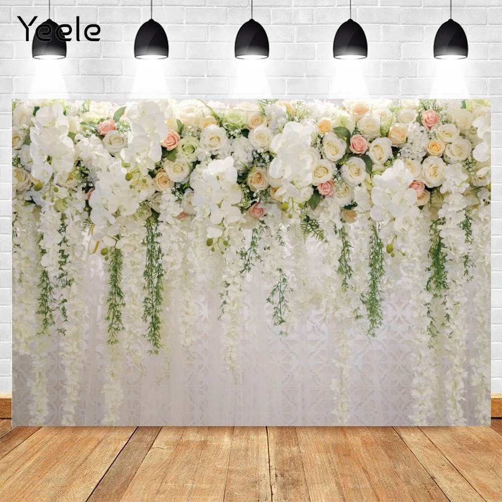 Фон Yeele для свадебной фотосъемки с изображением цветов свадьбы дня рождения Дня