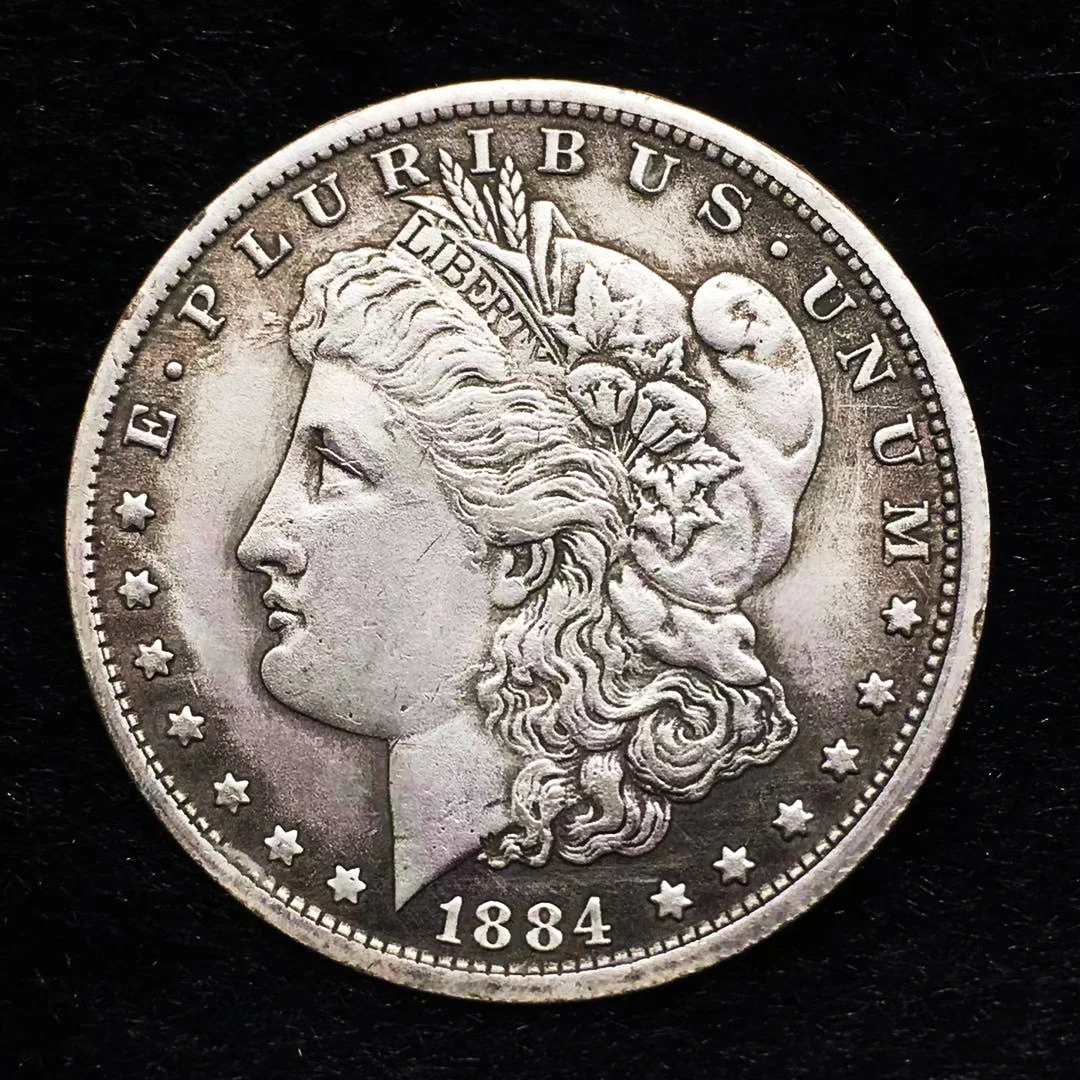

1884 USA Antique Queen Morgan Silver Coin Money Coins Collectible Souvenirs Coins Christmas Gift