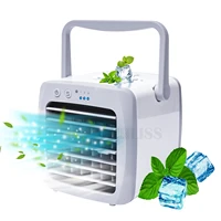 mini air cooler bedroom room mini air conditioner small desktop cooling fan mini air conditioner fan for home office