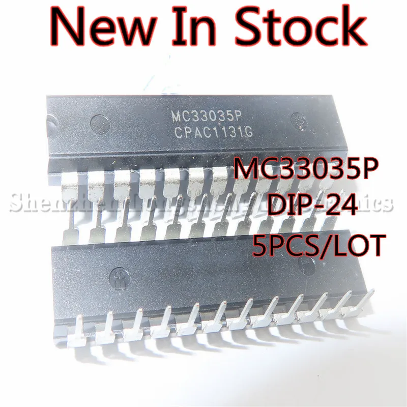 

5 шт./лот НОВЫЙ микросхема управления двигателем MC33035P MC33035 DIP-24