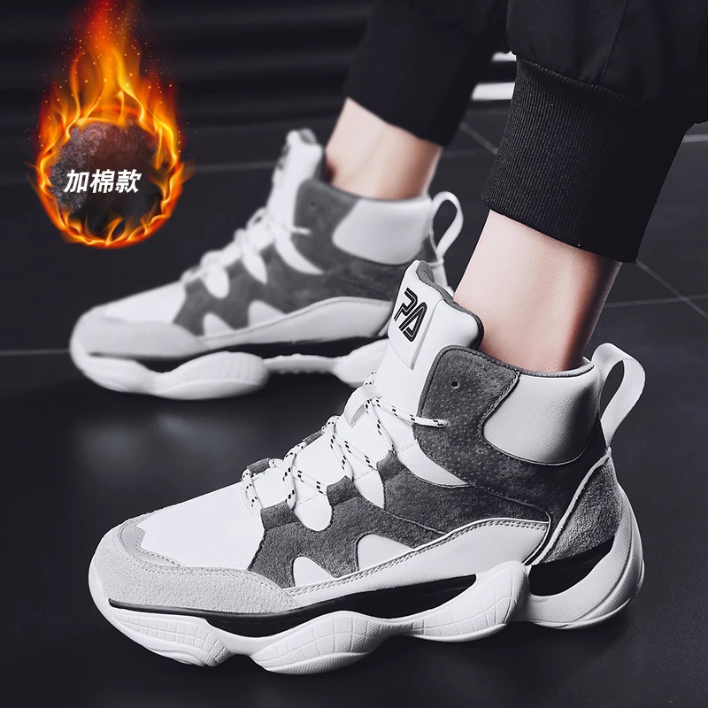 Super Warm Winter Men Boots High Quality Autumn Snow Male Waterproof Soft pu Leather Shoes Ankle | Обувь