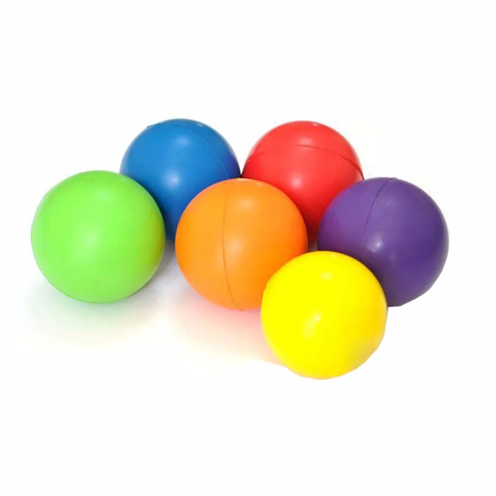 

7 см, разноцветные антистрессовые мячики для рук, сжимаемые пенопластовые мячи, детские игрушки, многоразовые шар для снятия стресса