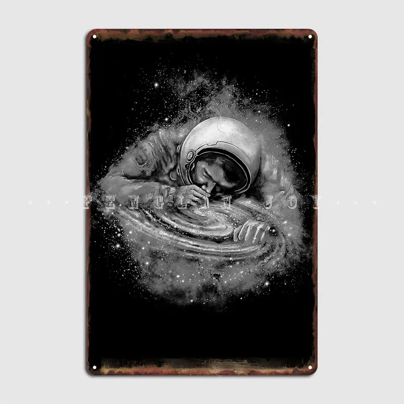 

Space Junkie Poster Metal Plaque Wall Mural Club Bar Custom Plaques Tin Sign Poster