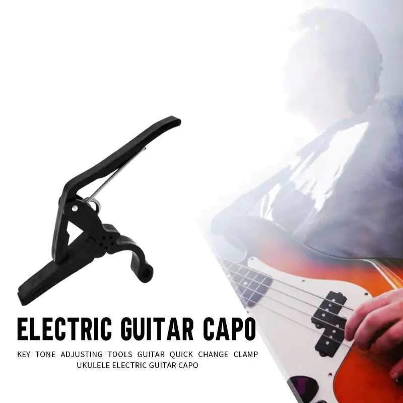 

Musical Guitar Capo Acoustic Guitar Key Trigger Quick Change Tuning Clamp