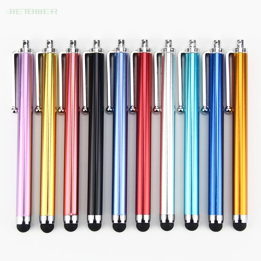 Goedkoop 1000 Stks/partij Nieuwe Universele 9.0HD Aluminium Touch Screen Stylus Pen Voor Iphone Ipad 3/2 Ipod Touch Smart Phone Tablet Pc Universele