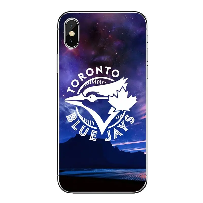 Прозрачный мягкий чехол Чехлы для Motorola Moto x4 E4 E5 G5 G5S G6 Z Z3 G3 C Play Plus Бейсбол Toronto Blue Jays
