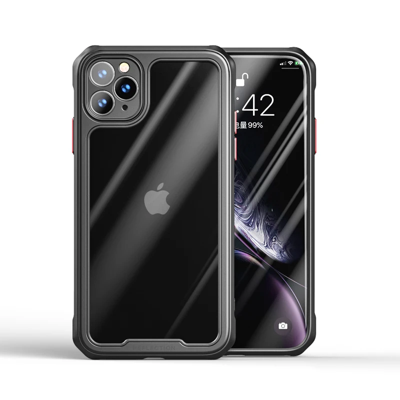 Противоударный чехол для iPhone 11 Pro Max SE 2020 Xs X 7 8 Plus Xr мягкий материал