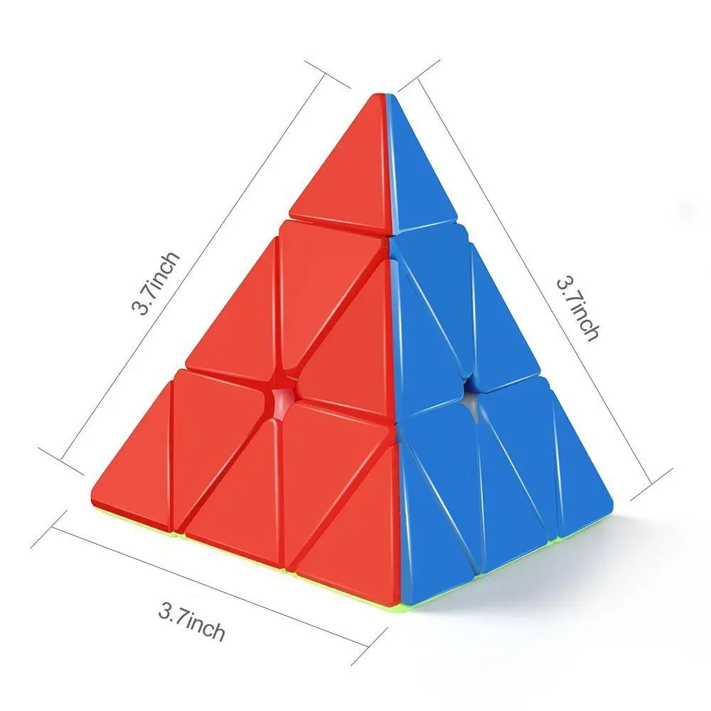 Qiyi cube qiyi Пирамида магический куб 3x3x3 скоростной 3x3 головоломка магия | Игрушки и