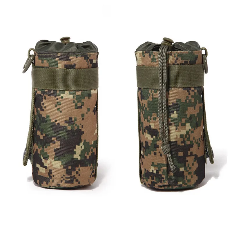 Тактический Чехол для бутылки с водой военная система Molle сумка для бутылки Кемпинг Бег Туризм Путешествия Портативный держатель сумки для бутылки воды