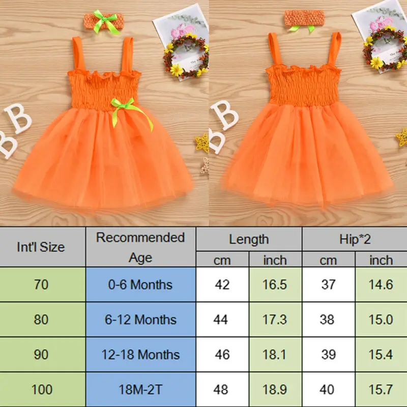 2020 популярная оранжевая одежда для новорожденных девочек комбинезон принцессы