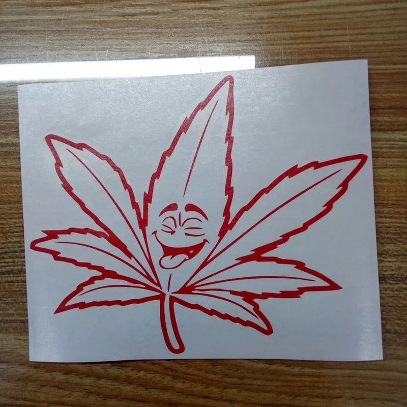 Pot листовая Наклейка Wall Car Marjua Weed Canabs Rasta Decor стикер в стиле хиппи|hippie stickers|car decoration
