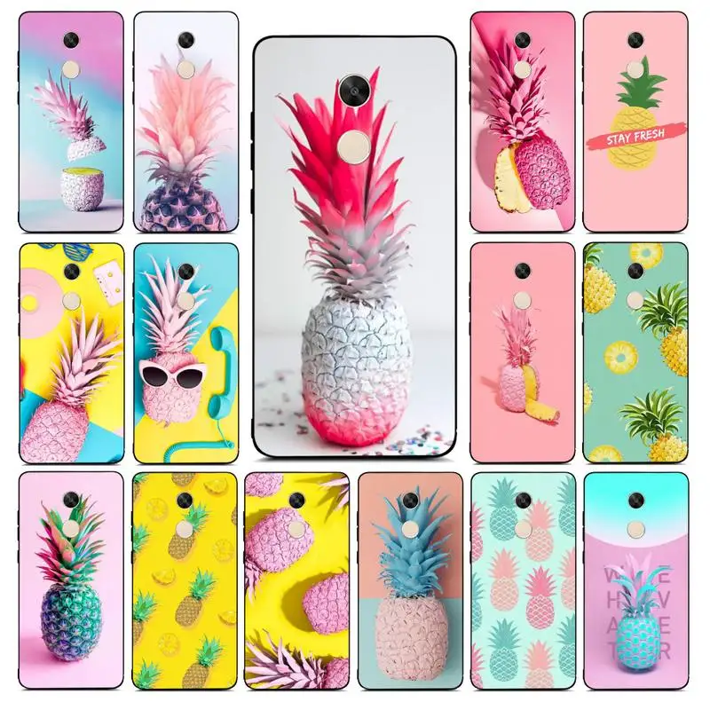 

MaiYaCa Pineapple Phone Case for Redmi Note 8 7 9 4 6 pro max T X 5A 3 10 lite pro
