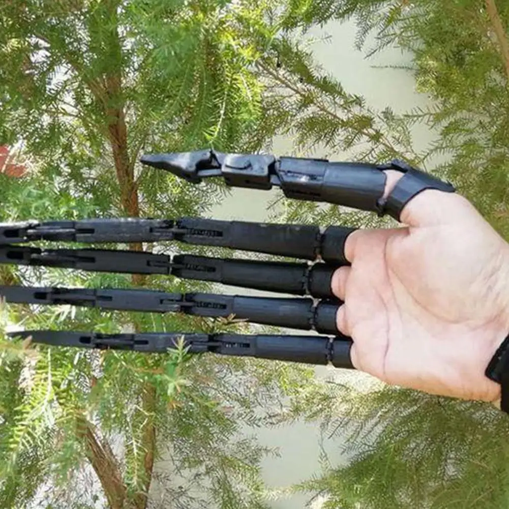 

Забавные перчатки с шарнирными пальцами для Хэллоуина, руки с гибкими суставами, костюм для косплея, призрачный коготь, реквизит, подарки