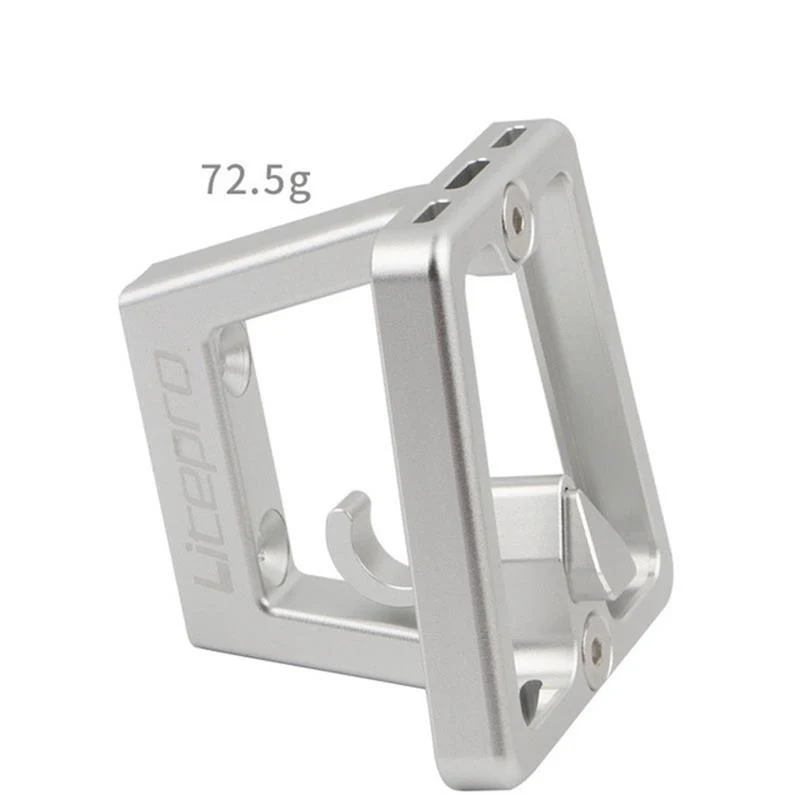 

Aluminum Alloy Folding Bicycle Front Bag For Bicycle Bag Small Cloth Split Aluminum Alloy Small Cloth Front Shelf Mounting Seat