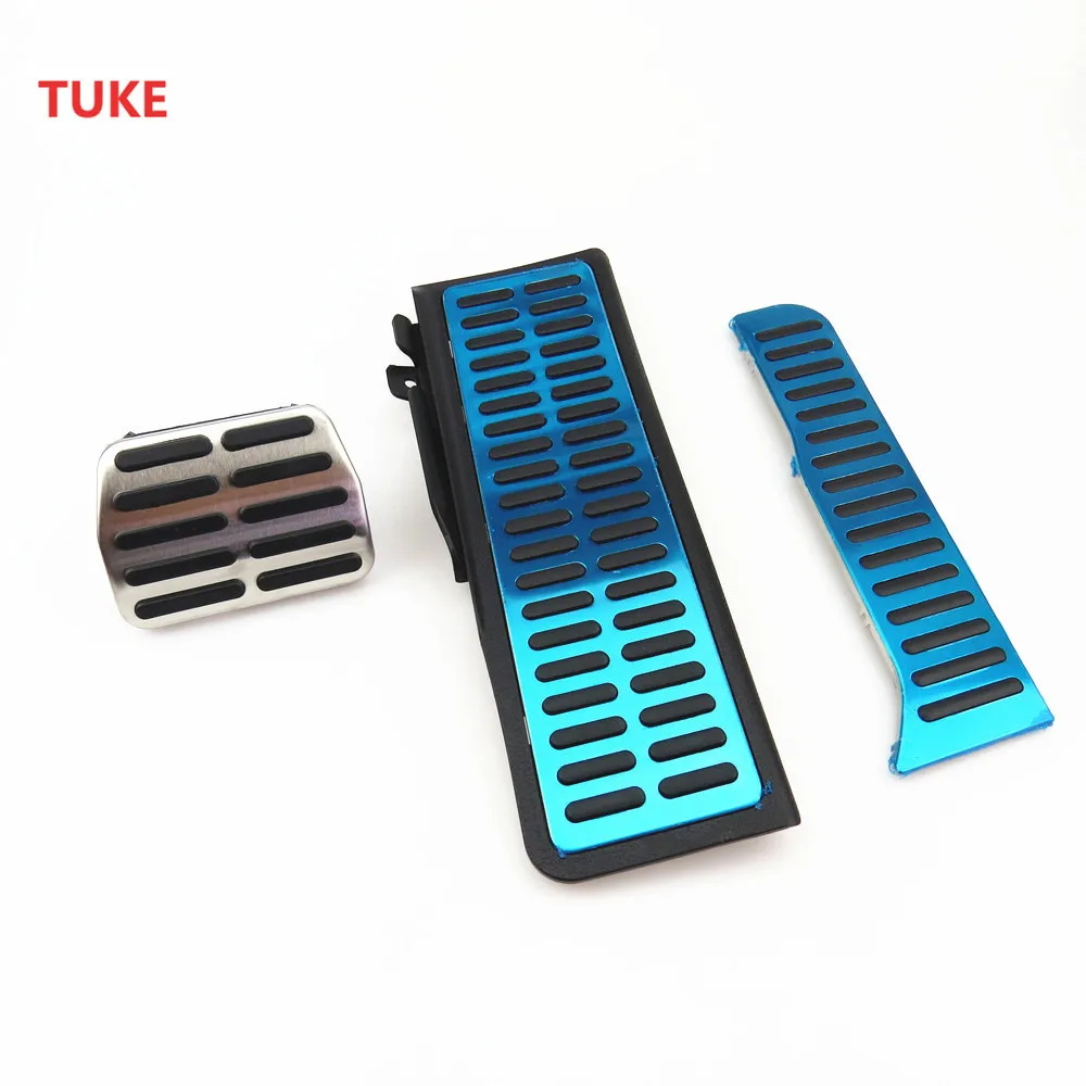 

RWSYPL 1 Set Stainless Automatic Gearbox Car Accelerator Pedal Brake Pedal For Golf 5 MK6 EOS Rabbit Seat Leon 1K0 723 131