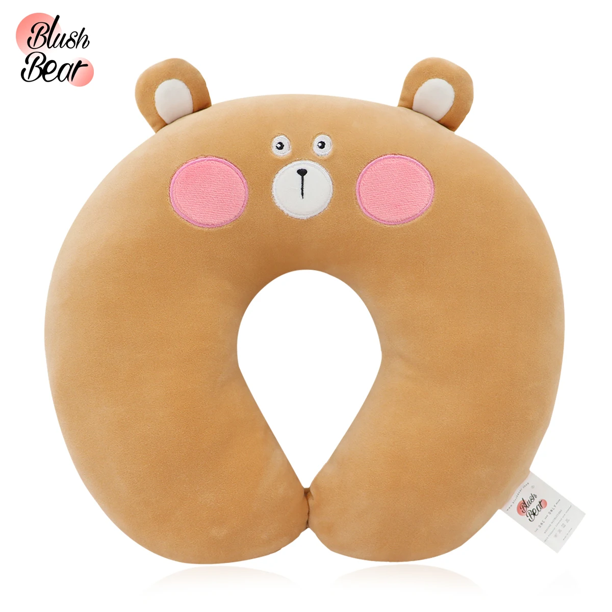 

Blushbear Panda Brown Bear Stuffed Plush Neck Pillow