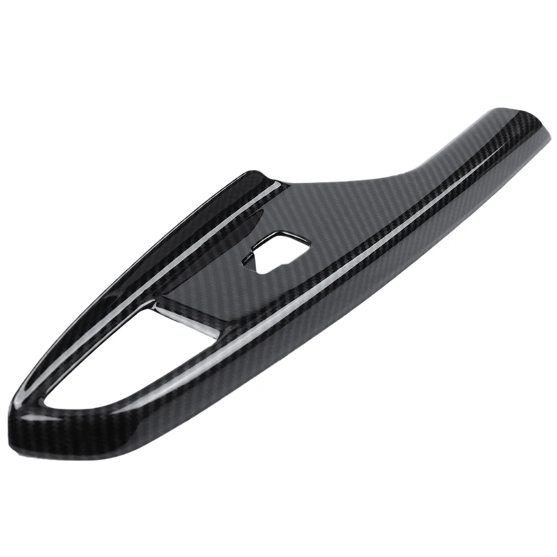 Автомобильный подлокотник из углеродного волокна дверь окно переключатель