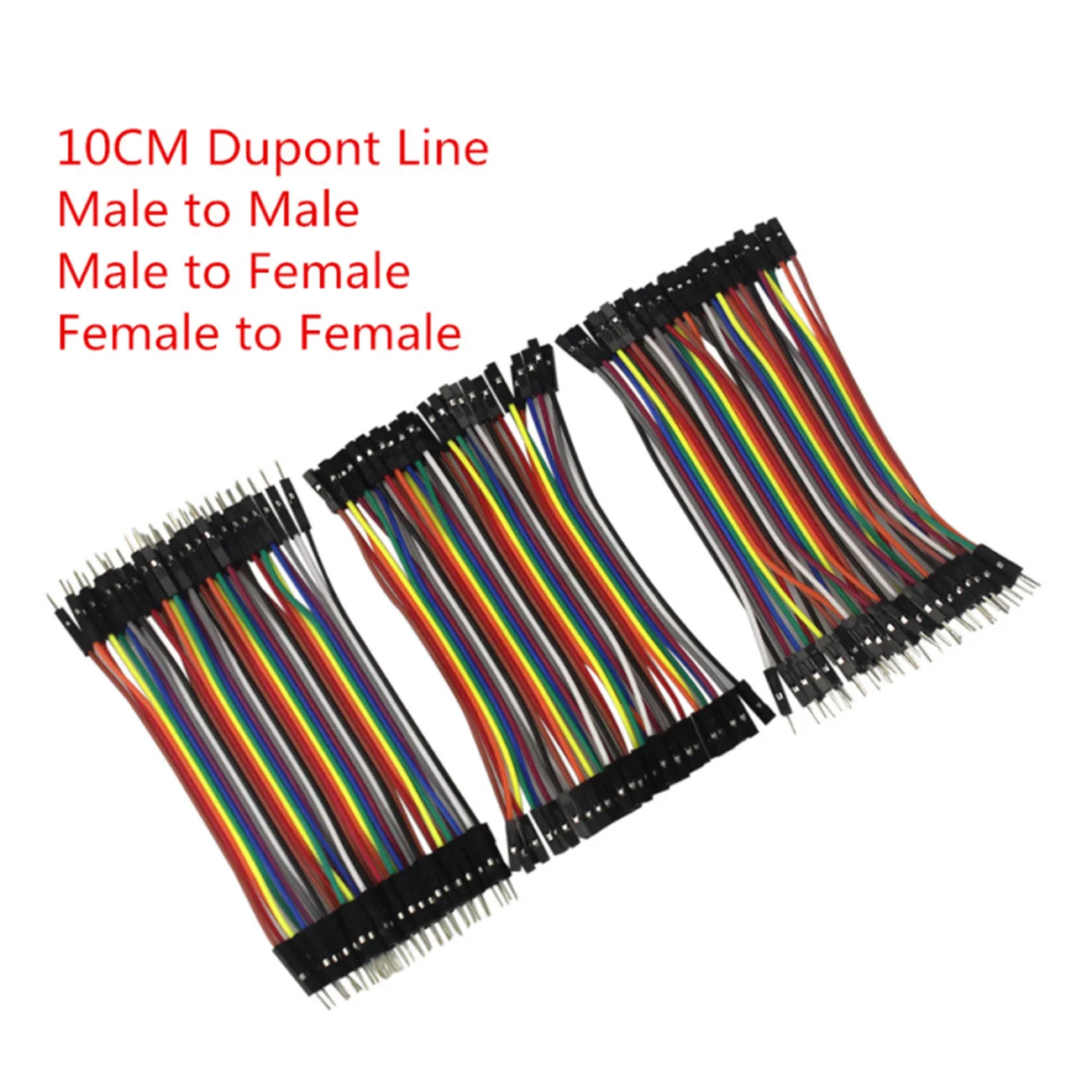 Перемычка Dupont Line 10 см 40 контактный штекер гнездо кабель для Arduino набор сделай сам