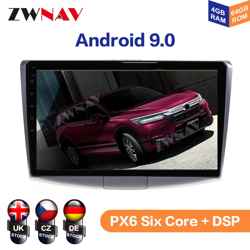Android 9 0 4 + 64 ГБ для Volkswagen Magotan CC 2010 2011 2016 IPS HD экран радио Автомобильный