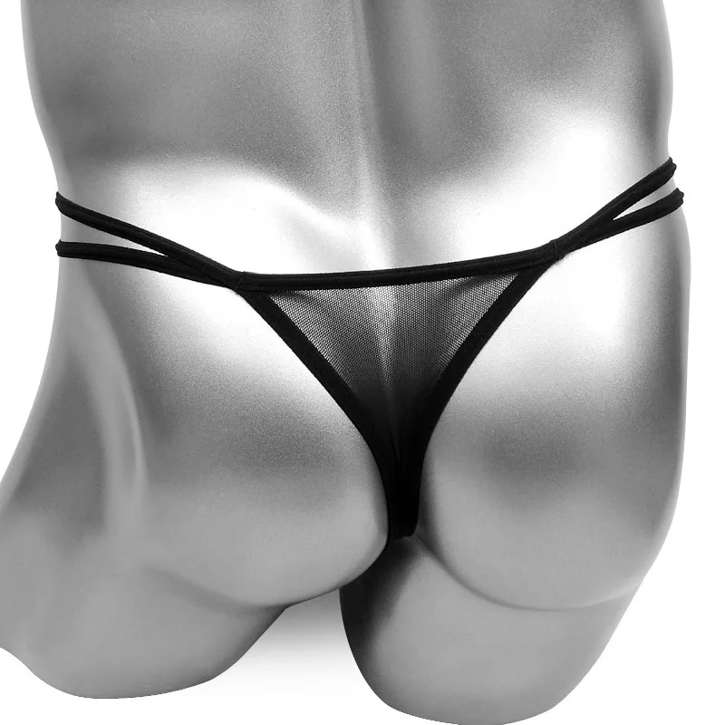 Мужские трусы с вышивкой сетчатые прозрачные цветочной сексуальное нижнее белье