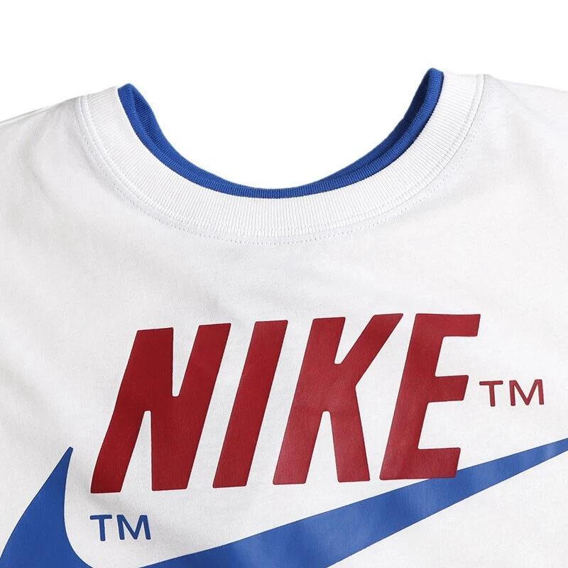 Новое поступление оригинальных женских футболок NIKE W NSW ICN CLSH SS спортивная одежда