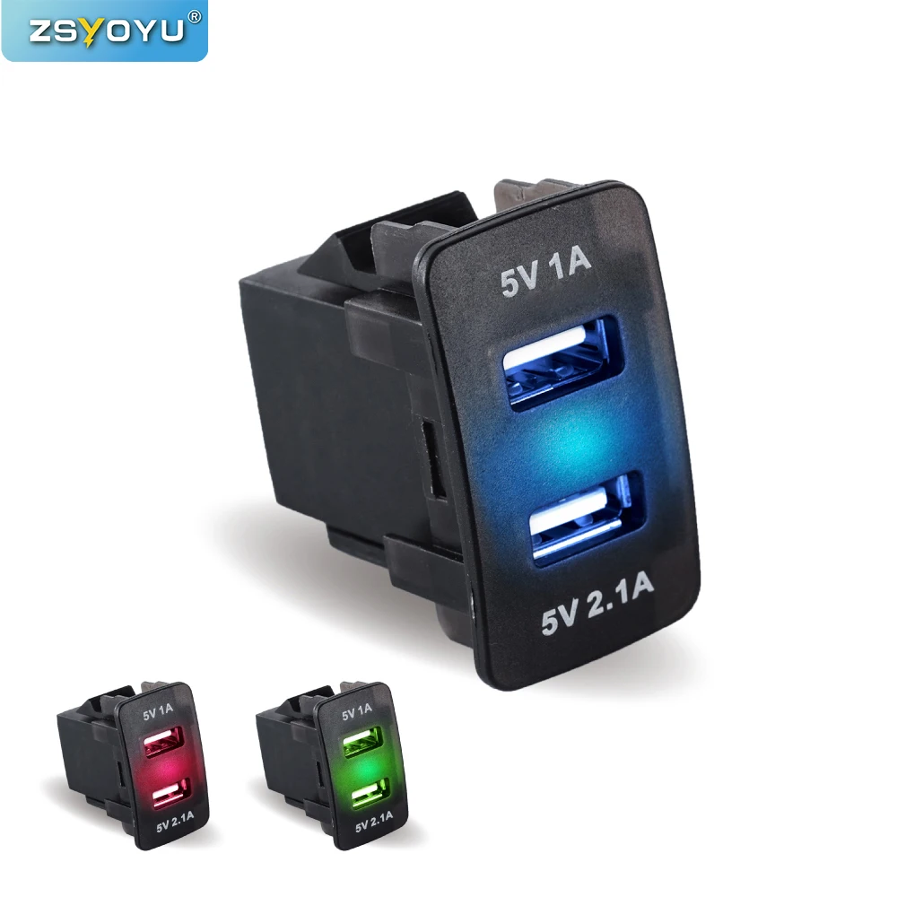 Модифицированное автомобильное зарядное устройство с 2 usb-портами для Honda, новейшее зарядное устройство для быстрой зарядки с 2 портами, автомобильное зарядное устройство с адаптером 12 В/24 В, Заводская распродажа