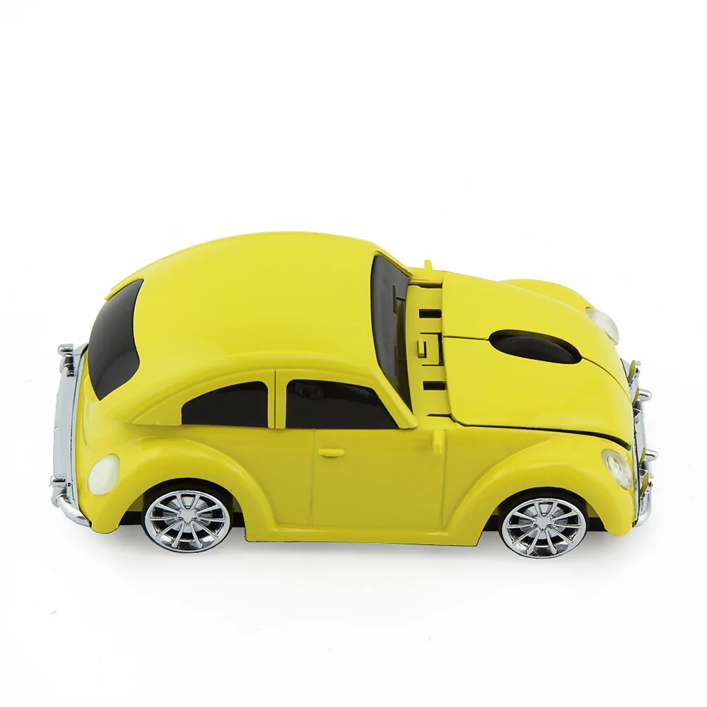 CHYI Милая Беспроводная 3d Компьютерная мышь для автомобиля Mini Usb оптическая VW Beetle Auto Mause Эргономичная Детская Подарочная компьютерная мышь для Mac ноутбука настольного компьютера