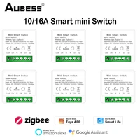 16a zigbee tuya switch alexa timing smart switch smart life app voice control smart home automation relay module light switch