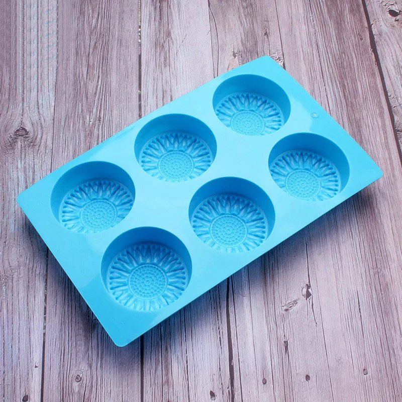 

Многоразовые Дейзи цветок формы силиконовая форма для выпечки форма для мыла Сделай сам форма шоколадовая форма для торта в форме месяца пр...